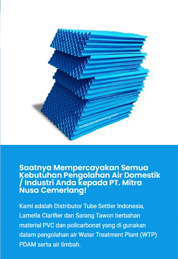 Jual Tube Settler PVC harga distributor
